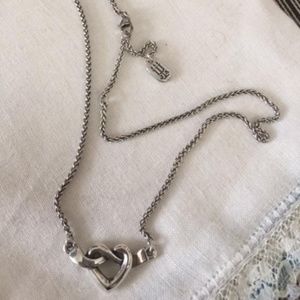 Heart Knot Necklace